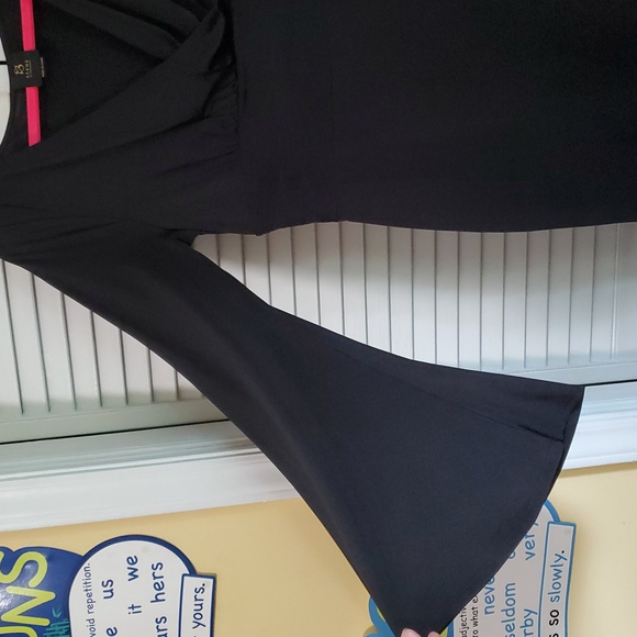 Shoe Dazzle Black Long Sleeve Dress - Picture 4 of 11